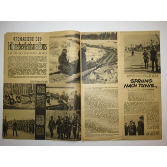 Die wehrmacht, nr.26, 16. december 1942, Sprung Nach Tunis. Espenlaub militaria